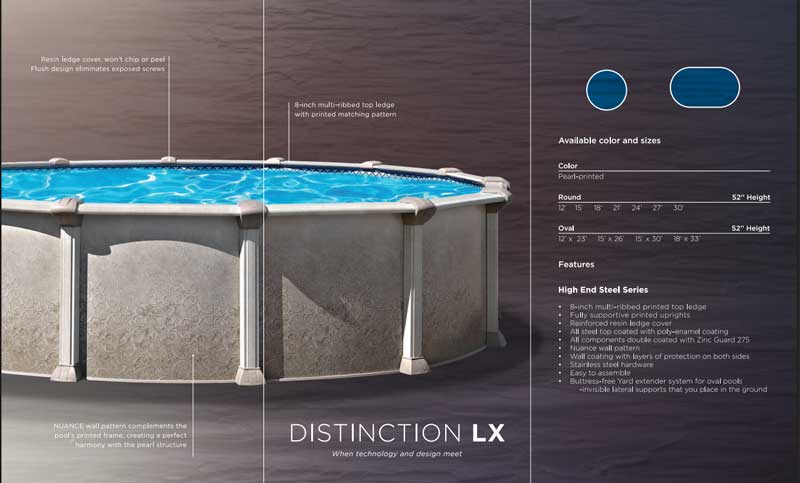 Mahopac Pools - Distinction LX Model